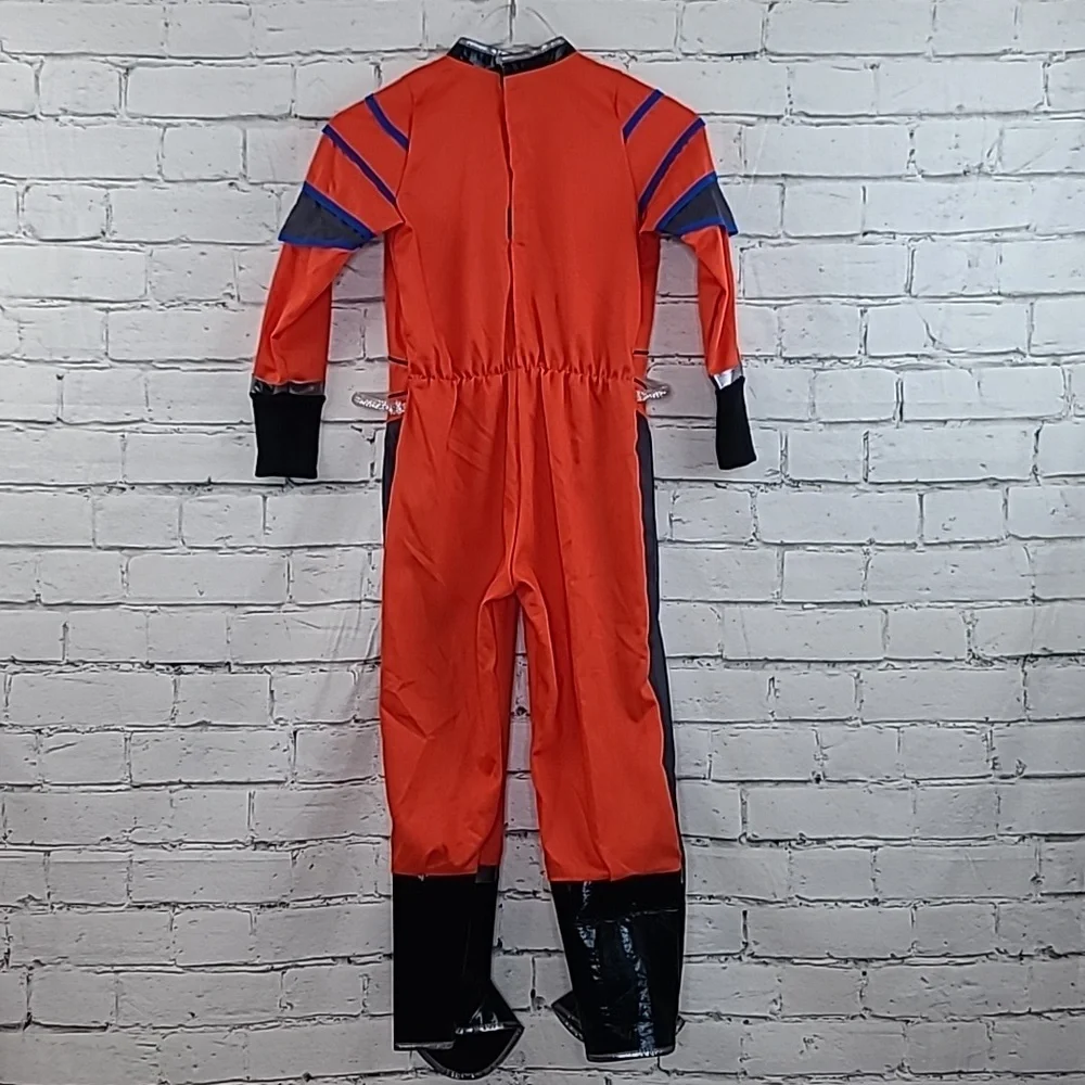 Teetot Astronaut Kids'/Childs' Halloween Jumpsuit/Costume Helmet Org/Blk Multi